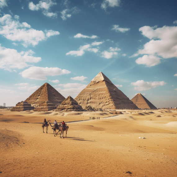 The Pyramid of Giza, Egypt
