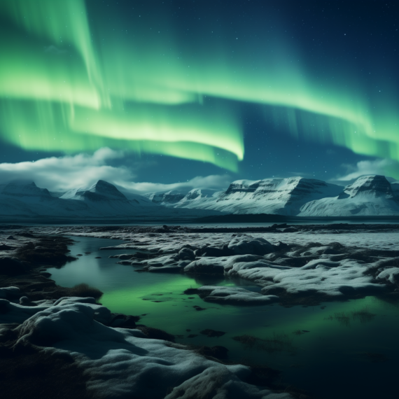The Northen Lights, Iceland