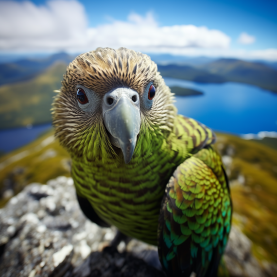 Kakapo Bird, New Zealand