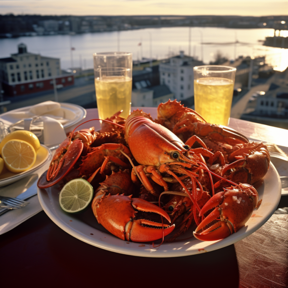 Red Lobster, Maine, USA