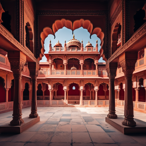 Architecture in Rajasthan, India
