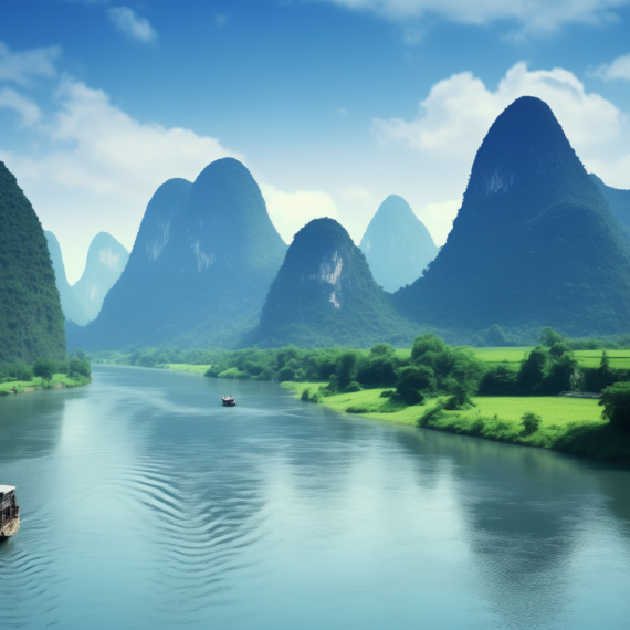 The Li River, Guangxi, China