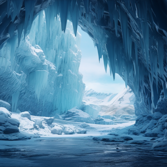Blue Ice Caves, Antartica