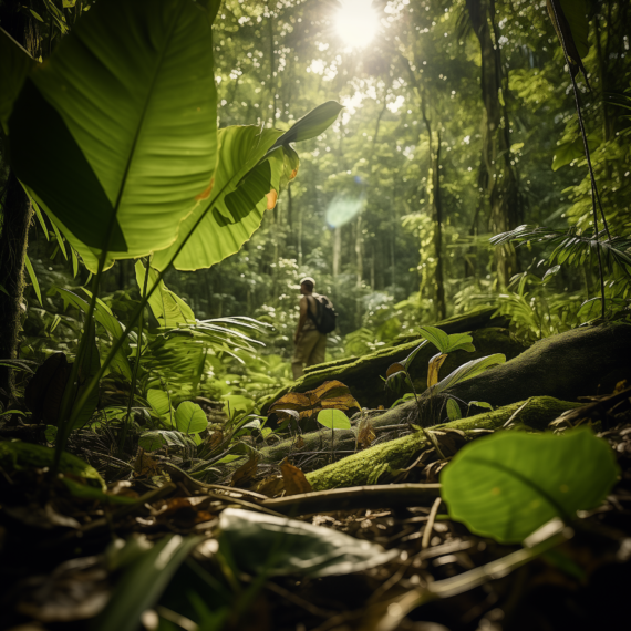 Jungle Trekking, Borneo, Malaysia